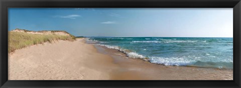 Framed Sand and the Sea Print