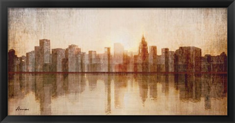 Framed Skyline Print