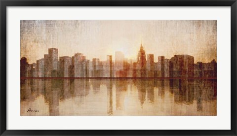 Framed Skyline Print