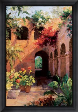 Framed Camino Hermoso II Print