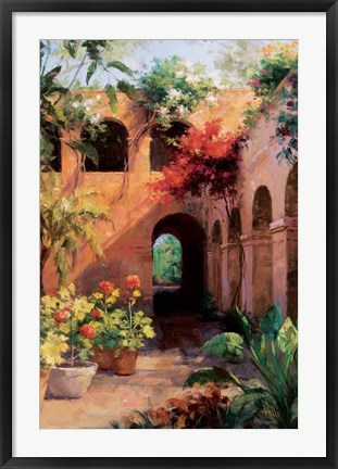 Framed Camino Hermoso II Print