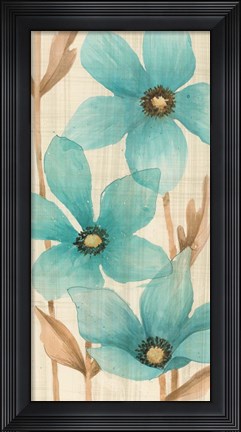 Framed Waterflowers I Print