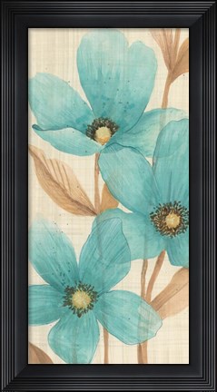 Framed Waterflowers II Print