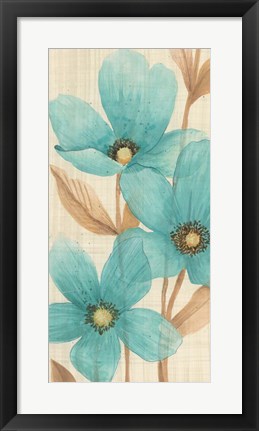 Framed Waterflowers II Print