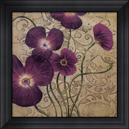 Framed Velvet Dance II Print