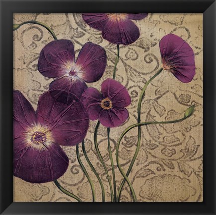 Framed Velvet Dance II Print