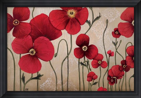 Framed Demioselles Prise Print