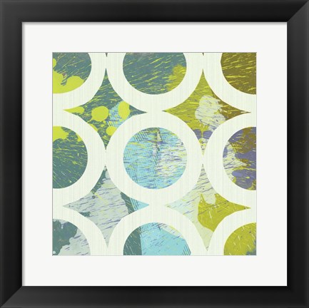 Framed Circling I Print