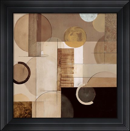 Framed Spherical Movement II Print