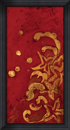 Framed Red Shinwa II Print