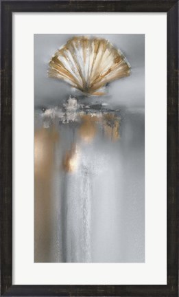 Framed Silver and Gold Treasures I Print
