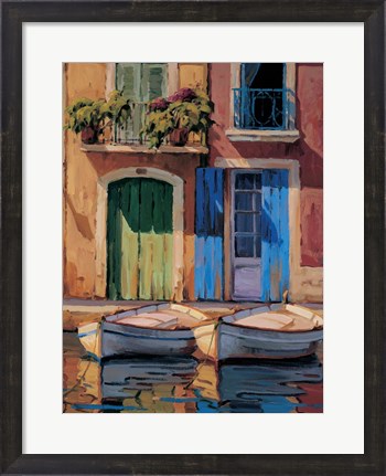 Framed Reflejos de Marsella II Print