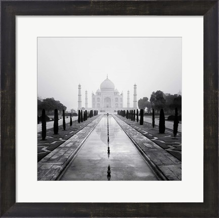 Framed Taj Mahal - A Tribute to Beauty Print