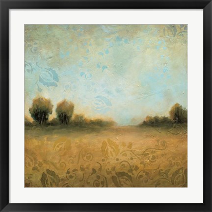 Framed Summer Evening I Print