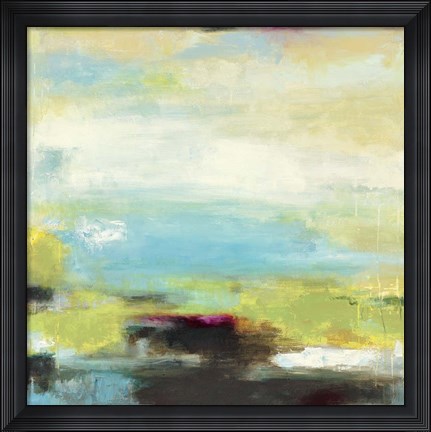 Framed Curragh Green Print
