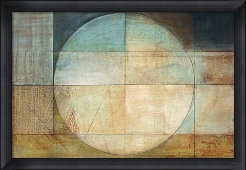 Framed Map of a Perfect Day Print