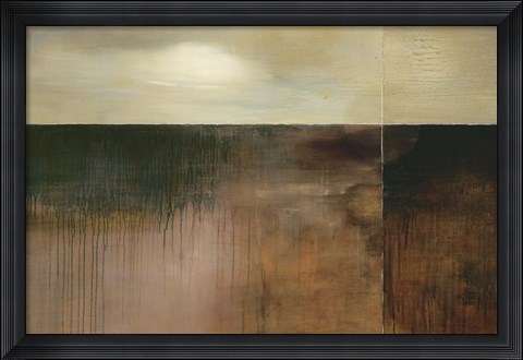Framed Deep Sienna Sky Print