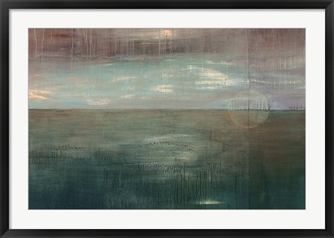 Framed Mulberry Skies Print