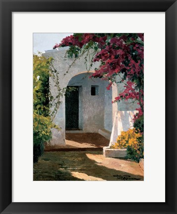 Framed Porch Daylight Print