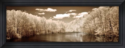 Framed Tranquil Journey Print