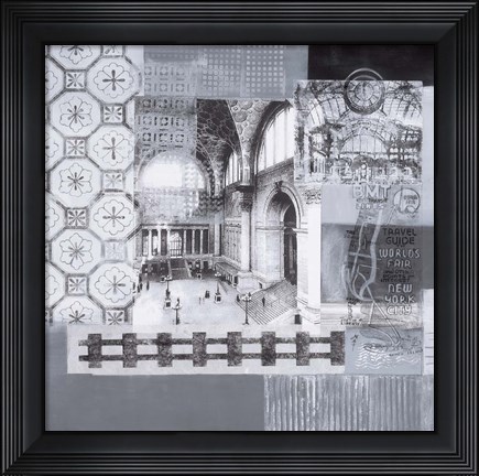 Framed Vintage New York II Print