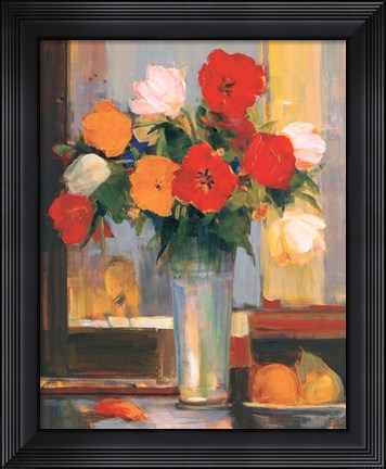 Framed Timeless Bouquet I Print