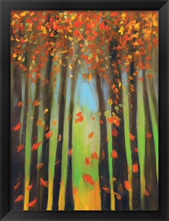 Framed Colors of Fall II Print