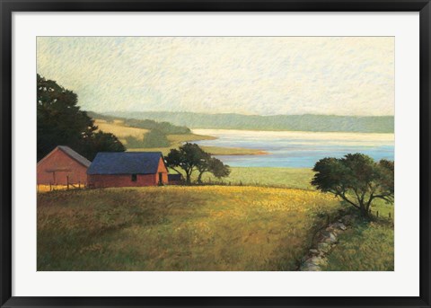 Framed Salt Water Farm Print