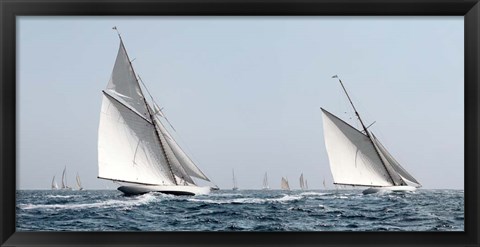 Framed Sailing South A Print