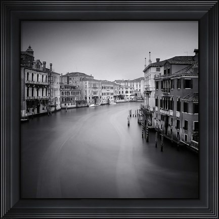 Framed Canal Grande II Print