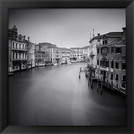 Framed Canal Grande II Print