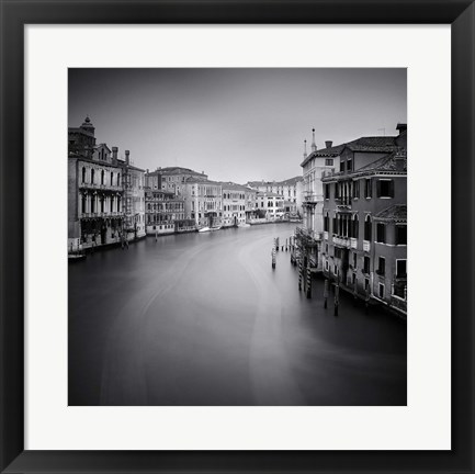 Framed Canal Grande II Print