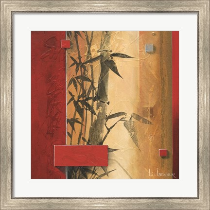 Framed Bamboo Garden Print