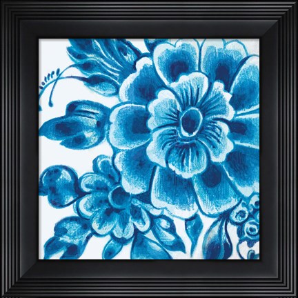 Framed Delft Design II Print