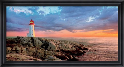 Framed Storm Front Print