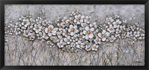 Framed Fields of Pearls Print