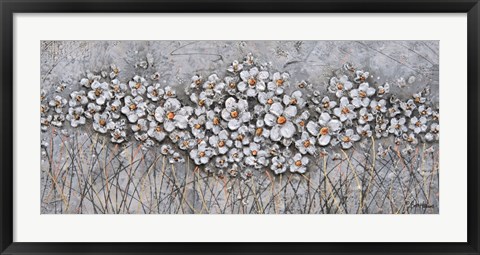 Framed Fields of Pearls Print