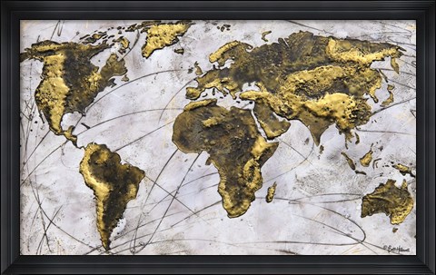 Framed Wonderful World Print
