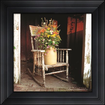 Framed Shabby Chic Print