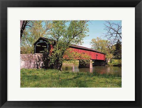 Framed Delville Bridge Print