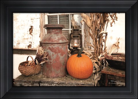 Framed Milkman&#39;s Corner Print