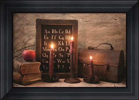 Framed School Nights Print