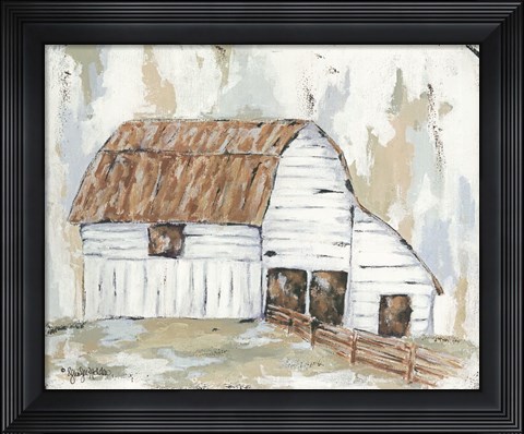 Framed Spring Joy Farm Print