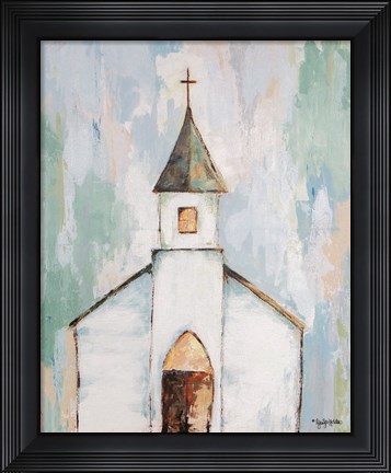 Framed Near the Cross Print