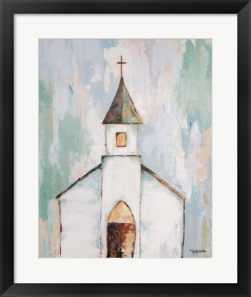 Framed Near the Cross Print