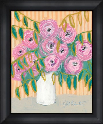 Framed Maxine&#39;s Best Blooms Print