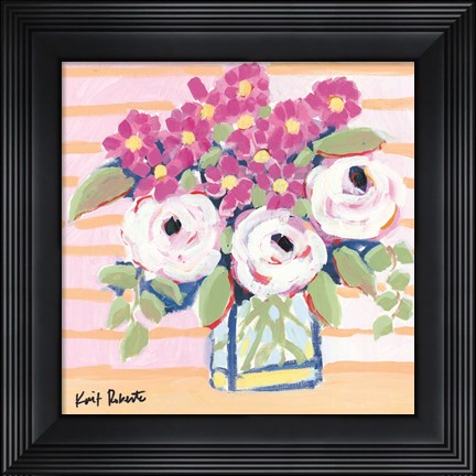 Framed Market Bouquet Print