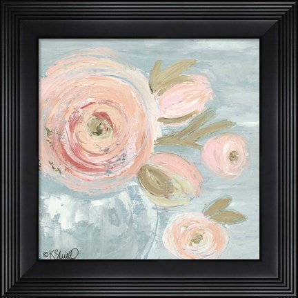Framed Joyful Blooms Print