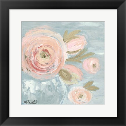 Framed Joyful Blooms Print