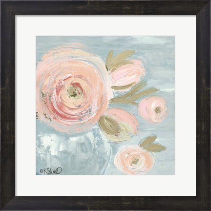 Framed Joyful Blooms Print